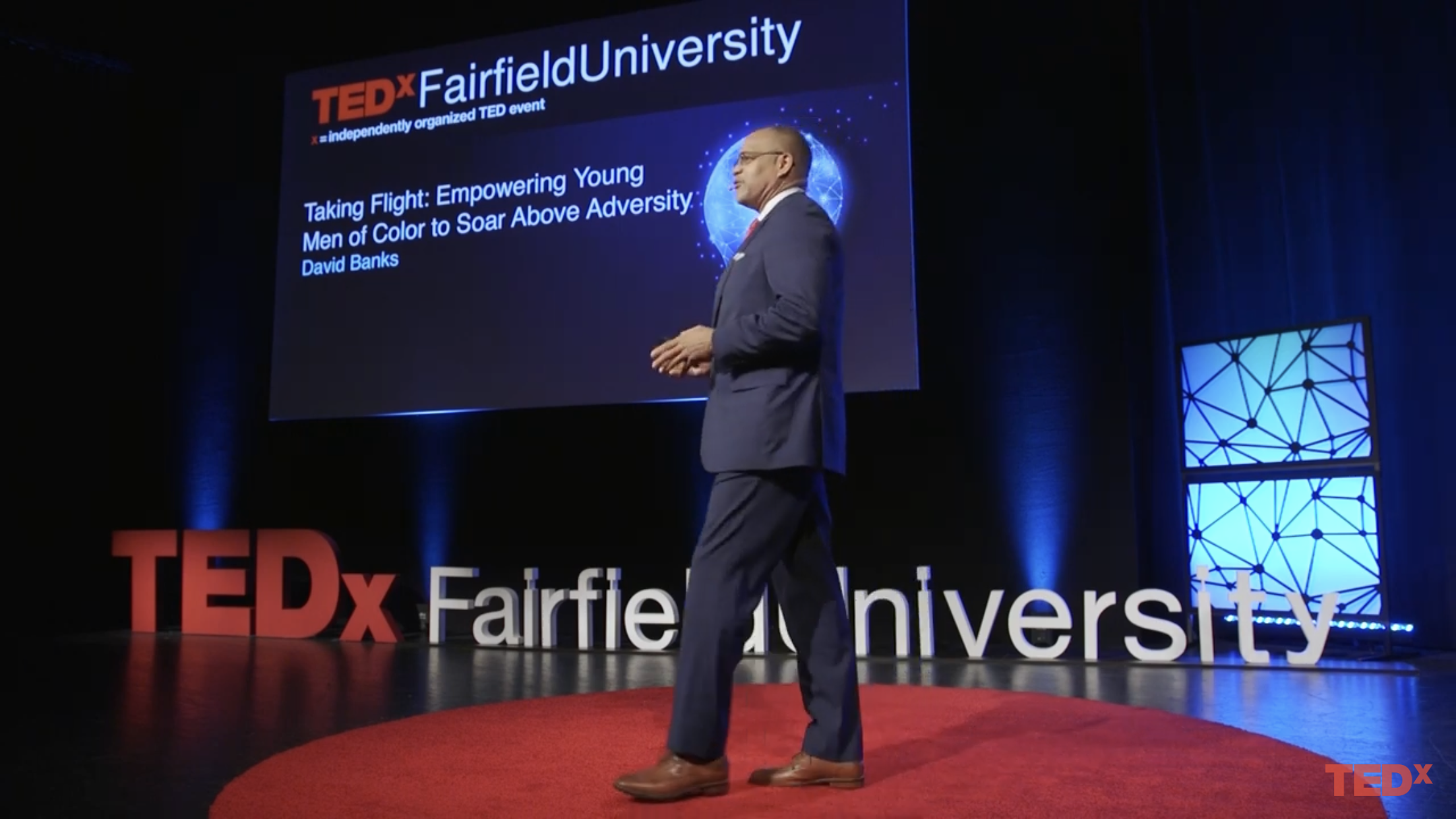 Empowering Young Men of Color to SOAR Above Adversity – TEDX Fairfield University