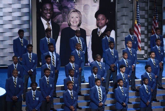 Eagle Academy Students Recite ‘Invictus’ In One Of The DNC’s Most Powerful Moments